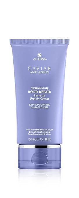Caviar Anti-Aging Restructuring Bond Repair Leave-in Protein Cream, 5.1 Fl Oz(Pack of 1)
