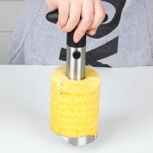 Pineapple Corer Slicer Peeler (Stainless-Steel) - 3 in 1 tool