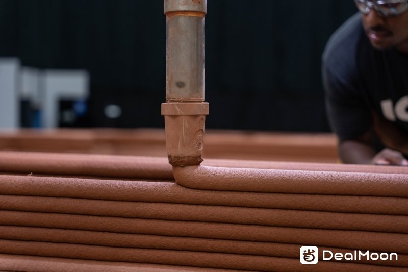 ICON_NASA_CHAPEA_Mars-Dune-Alpha_ExtrudingLavacrete_from_Vulcan_printer---- 3dprintingmedia