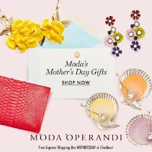 Moda Operandi 现有母亲节特享快递服务