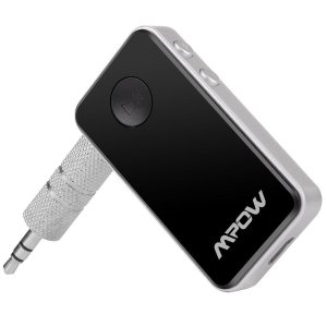 Mpow Streambot Mini Bluetooth 4.0 Receiver A2DP Wireless Adapter for Home Audio Music Streaming Sound System