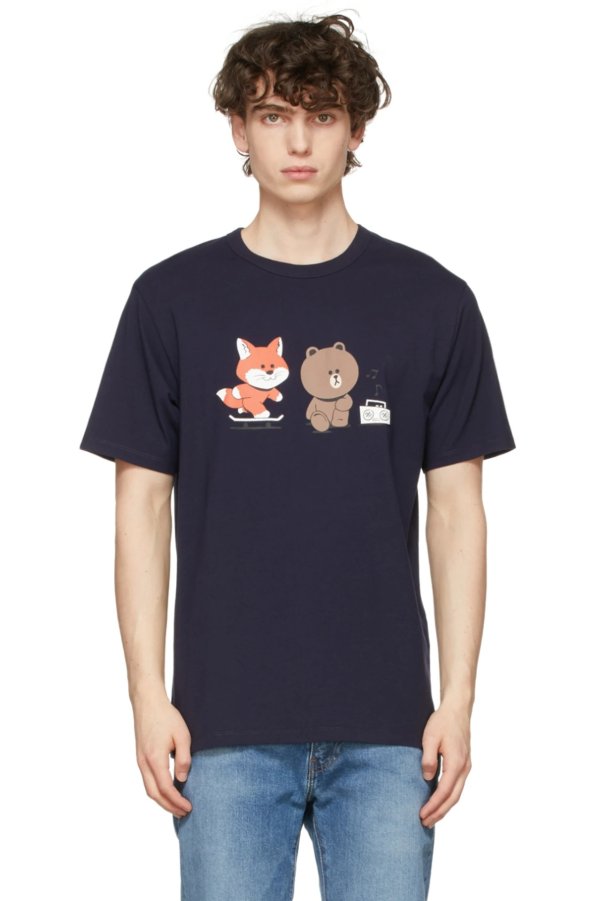 狐狸x熊熊T恤