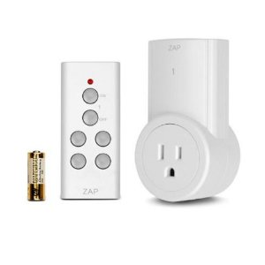 Etekcity Wireless Remote Control Electrical Outlet Switch for Household Appliances and Christmas Lights (Fixed Code, 1Rx-1Tx)