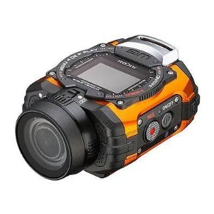 Ricoh 理光 WG-M1 三防运动摄像机(橙色款)