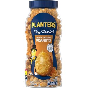 PLANTERS Honey Roasted Peanuts 16 oz Jar