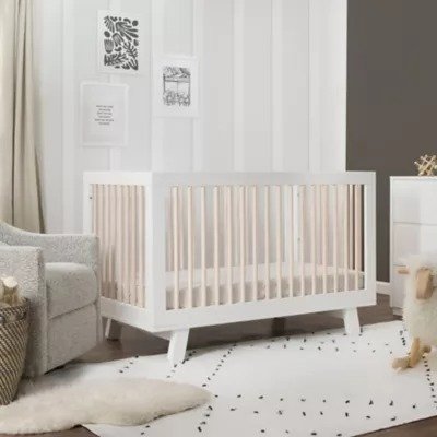 Hudson 3-in-1 Convertible Crib in White | buybuy BABY