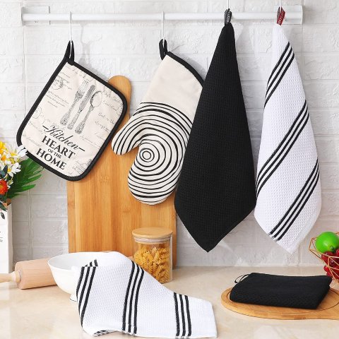 Homaxy Kitchen Towels & Dish Towels 