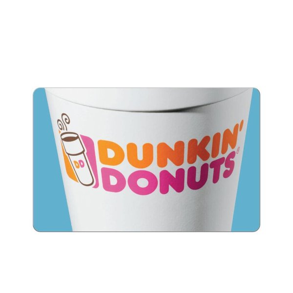 Dunkin Donuts  $25礼卡