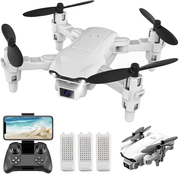 V9 RC Drone 4k HD Camera WIFI FPV Drone Dual Camera Foldable Quadcopter