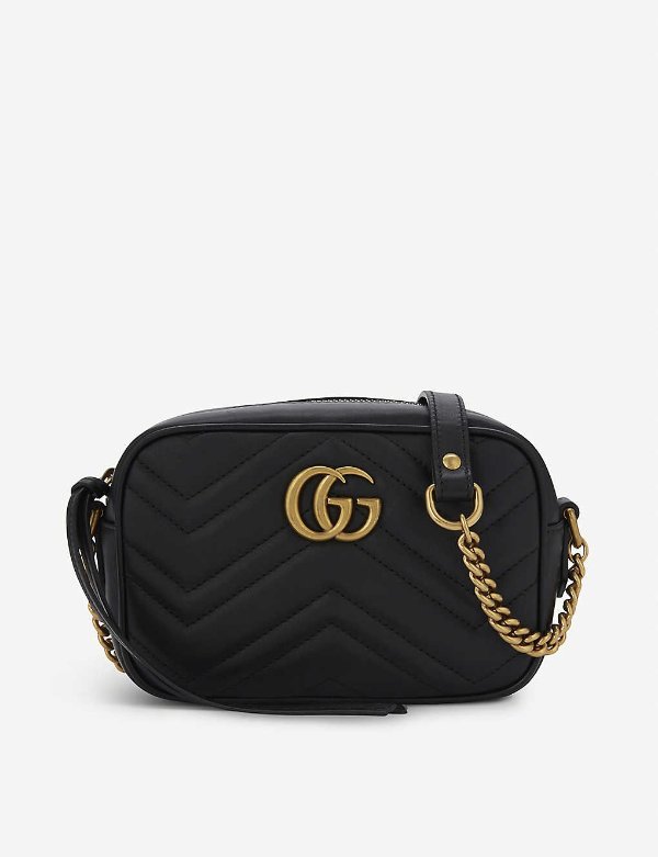 GG Marmont mini leather shoulder bag