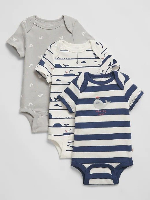 Baby Stripe Bodysuit (3-Pack)