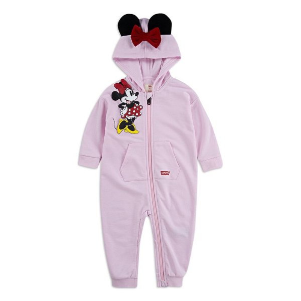 Minnie Mouse Hooded Coverall for Baby by Levi's | shopDisney