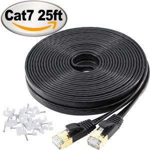 Jadaol Cat7 Flat Ethernet Cable