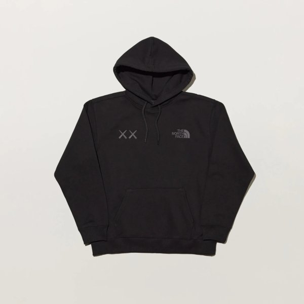 The North Face x KAWS Hoodie (Black) | END. Launches