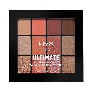 NYX PROFESSIONAL MAKEUP Ultimate Multi-Finish Shadow Palette, Warm Rust, 0.48 Ounce @ Amazon