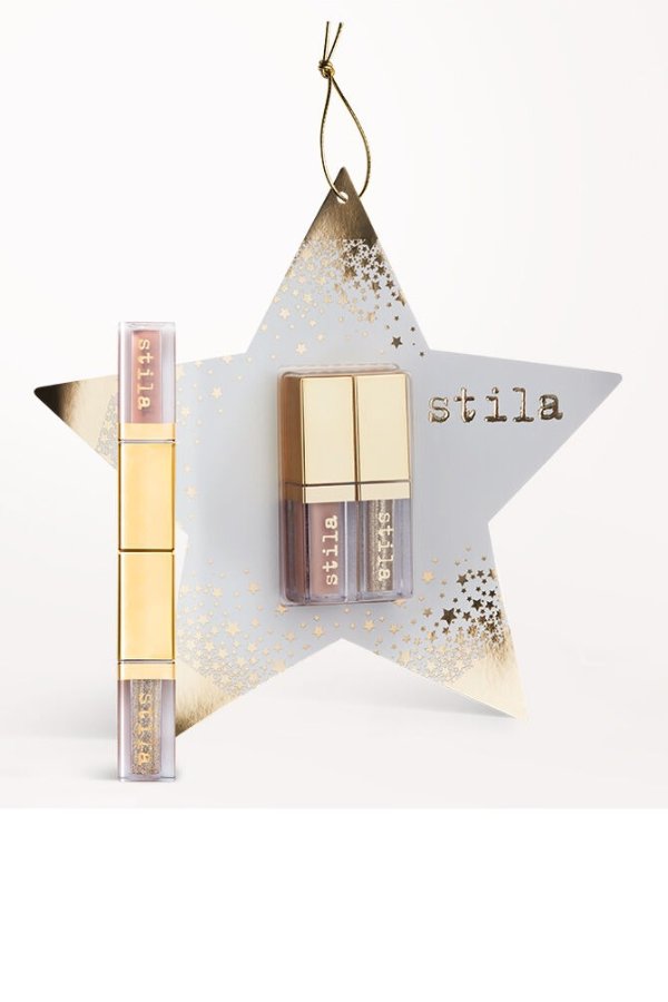 Double Dip™ Suede Shade™ and Glitter & Glow Liquid Eye Shadows - Star Ornament