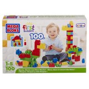 Mega Bloks First Builders 100-Count. Block Set
