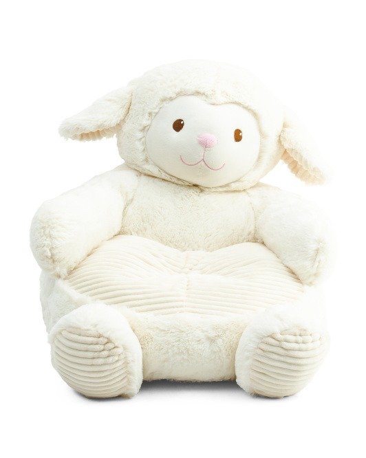 Lamb Plush Baby Seat