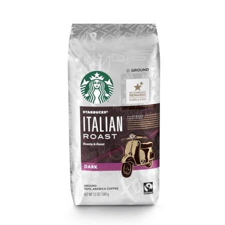 Italian Roast Dark Roast Ground Coffee, 12-Ounce Bag