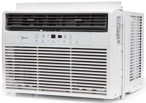 12,000 BTU 115V Smart Window Air Conditioner with ComfortSense Remote, White, MAW12S1WWT
