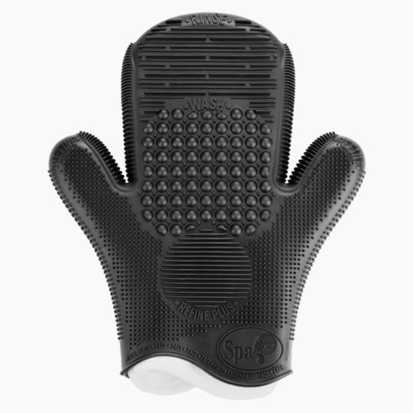2X Sigma Spa® Brush Cleaning Glove - Black
