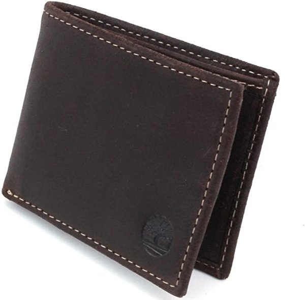 Men's Distressed & Rugged Delta Leather Slimfold Wallet