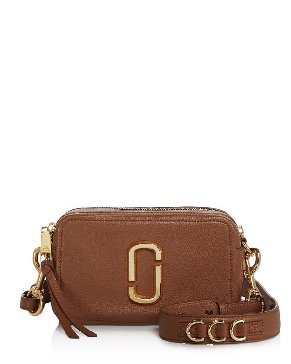 THE MARC JACOBS Softshot 21 Leather Crossbody