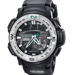Casio Men's PRO TREK Analog-Digital Display Quartz Black Watch