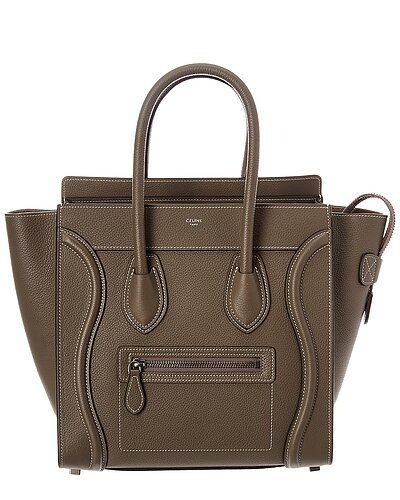 Luggage Micro Leather Tote