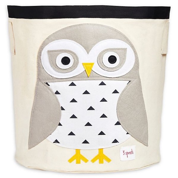 Snowy Owl Storage Bin | buybuy BABY