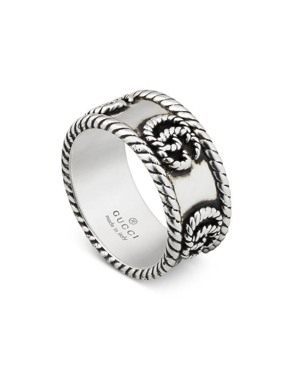 Sterling Silver Marmont Double G Band