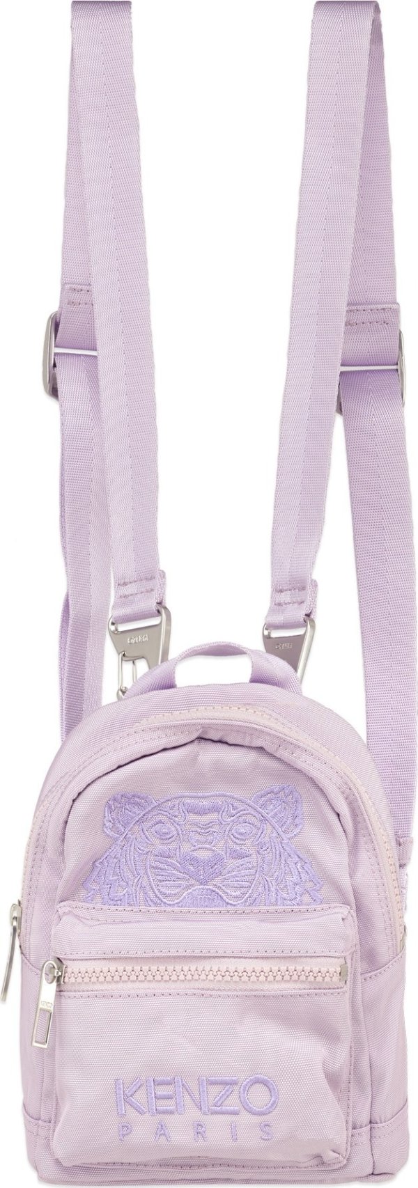粉紫色双肩小书包