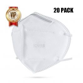 Disposable Protective KN95 Mask with Melt Blown Fabric (20pcs)