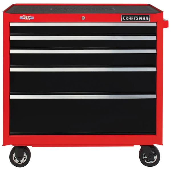 37-in 5-Drawer Tool Cabinet