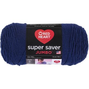 Red Heart Super Saver Jumbo Yarn, Available in Multiple Colors