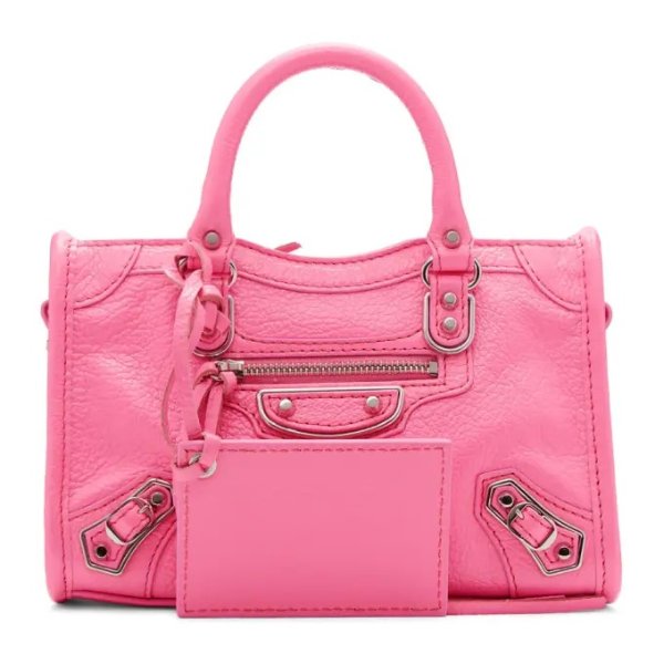 - Pink Nano City Bag
