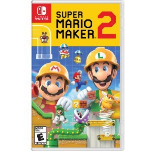 Super Mario Maker 2, Yoshi's Crafted World, Mario Tennis Aces, or Splatoon 2