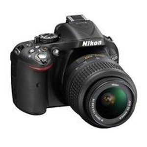Nikon D5200 Digital SLR Camera - Black w/18-55 VR Lens