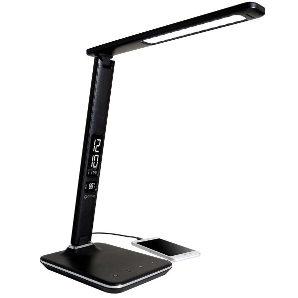 Executive Desk Lamp with 2.1A USB Charging Port