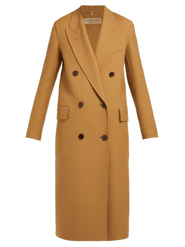 Theydon double-breasted wool-blend coat | Burberry | MATCHESFASHION.COM US