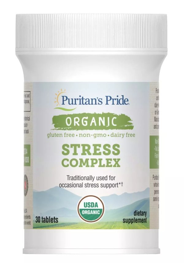 Puritan's Pride Organic: Organic Stress Complex
