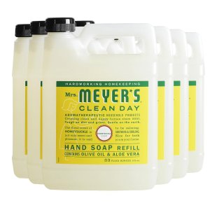 Mrs. Meyer's 金银花香精油洗手液补充装 33oz 6瓶