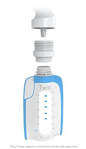Breast Milk Storage Twist Pouch (6 oz - Pack of 40)