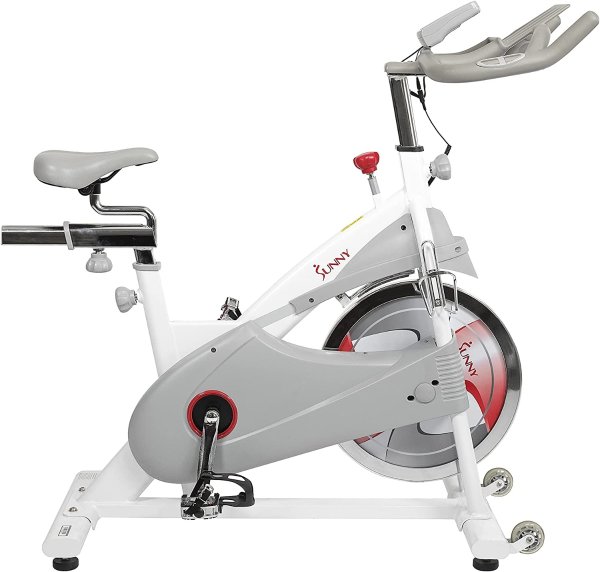 Sunny Health & Fitness Magnetic Belt Drive Premium Indoor Cycling Bike - SF-B1876