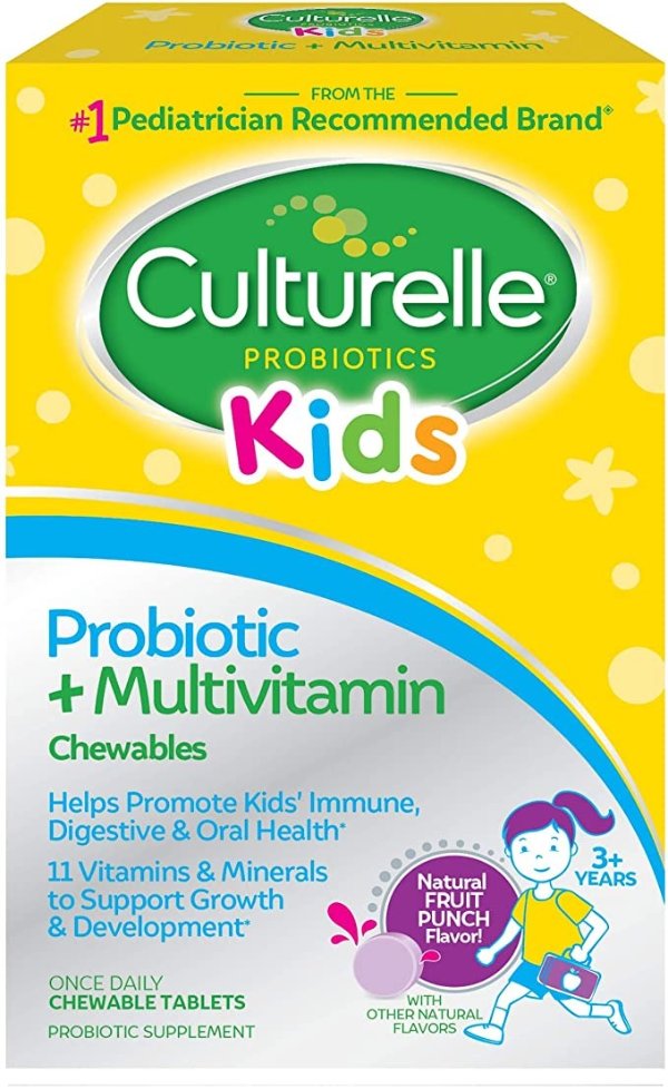 儿童益生菌+综合维生素咀嚼片，30片