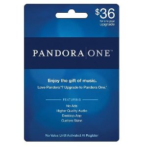 Pandora One 1-Year Subscription