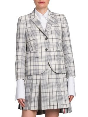 Fit 3 Hairline Check Wool Sportcoat