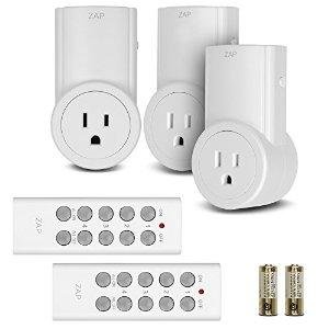 Etekcity Energy Saving Wireless Remote Control Electrical Outlet Switch Adapter