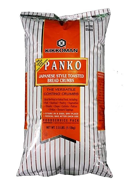 Panko Japanese Style Toasted Bread Crumbs Food Service Pack 2.5 lbs (1.13 kg)
