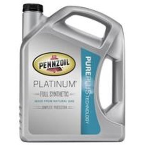 Pennzoil Platinum 5-Quart Full Synthetic Oil